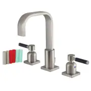 Kingston Brass FSC896.DKL Kaiser 1.2 GPM Widespread Bathroom - Nickel