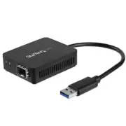 StarTech USB 3.0 to Fiber Optic Converter - Open SFP - 1000BASE-SX/LX US1GA30SFP