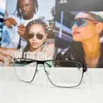 德國眼鏡品牌IC BERLIN 霧黑大方框光學眼鏡 經典薄鋼 無螺絲專利設計 無法抗拒的工藝魅力THORSTI S