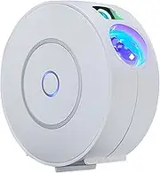 REFENG Smart Star Projector, with Moving Light Dots & Colorful LED Nebula WiFi Starry Projection Lamp APP Control/Voice Commands/Manual Press Ceiling Wall Projectors Night Light for Kids