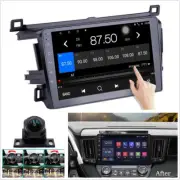 9" Car GPS Navigation LHD 1+16GB +Dynamic Rear View Camera For 13-18 Toyota RAV4