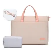 Ultra-thin Macbook Laptop Bag - Khaki & Gray 15.6-16.1 Inches