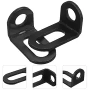 20 Pcs Iron Horn Code L Right Angle Bracket Small Brackets for Shelves