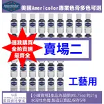 AMERICOLOR美國高濃度專業色膏【賣場二】教學工藝用全74色-小罐21G