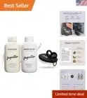 Dermatologist-Formulated Anti Dandruff Shampoo, Conditioner, & Scalp Scrubber...