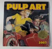 2007 Pulp Art 17 Month Calendar SEALED 7"x7"