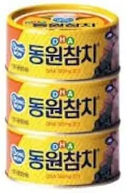 Dongwon DHA Tuna Can 150g X 3can