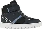 [viking] Fleek Warm GTX 1V Snow Boot, Black/Charcoal, 1 UK, Black Charcoal, 1 UK Narrow