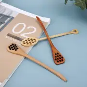 US 3Pcs Stirring Rod Coffee Milk Honey Mixing Spoon Stick With Long Handle For H