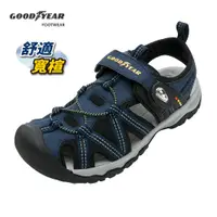 在飛比找PChome24h購物優惠-【GOODYEAR 固特異】亞馬遜 護趾運動涼鞋/男 戶外 