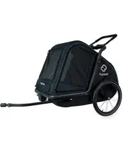 Hamax Pluto Dog Trailer Large Navy/Black