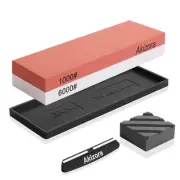 Whetstone Knife Sharpening Stone 1000 6000 Double-Sided Whetstone Set