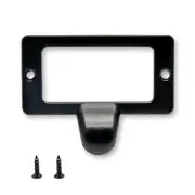 20 Pcs Antique Black Card Catalog Drawer Pulls Vintage File Cabinet Pulls Lib...