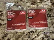 Lot of 2 ACE Window Insulation Kit Tape 1/2 In X 54 Ft E10