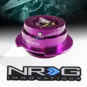 NRG SRK-250PP PURPLE BALL LOCKING STEERING WHEEL GEN 2.5 QUICK RELEASE ADAPTER