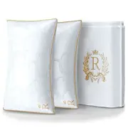 Royal Therapy Pillows Standard Size Set of 2, Alternative Goose Down Pillows,...
