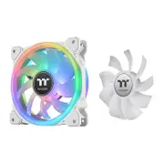 Thermaltake CL-F146-PL14SW-A 3 Pack SWAFAN 14 140mm LED RGB Swappable Radiator Fan (White )