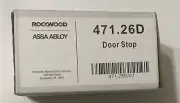 Rockwood Assa Abloy 471.26D Rigid Door Stop, Cast Brass 3"H 471.26D/01