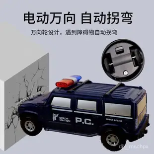 廠傢破産 虧本出 兒童電動萬嚮大警車自動變形金剛機器人汽車裝甲坦剋飛機模型玩具 UKM4