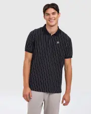 Men's Lyle Polo Shirt - MOONLESS NIGHT - MOONLESS NIGHT
