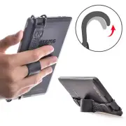 Universal Hand Strap with Leather Belt Kindle Holder Stand for Kindle - 6 inch