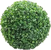 CLISPEED Artificial Grass Ball Hanging Topiary Ball for Home and Restaurant Decor Decorative Greenery for Weddings and Events