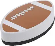 KALLORY Rugby Shape Magnetic Dry Erase Eraser Portable Sponge Cleansers for Whiteboards Chalkboards for Classroom Office Home Use Lightweight Design