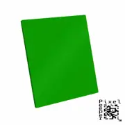 Pixel Peeper 84mm Green Square Filter. Cokin P Size Compatible. 84mm x 95mm