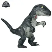 Velociraptor Blue Inflatable Costume Standard