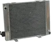 450mm×280mm Aluminum Water Radiator Compatible With GO KART RACING 1 Triple circuit