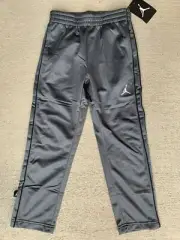 JORDAN boys Jumpman Fleece Pants Grey 851103 size 4