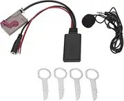 Car Wireless Adapter Aux Cable Bluetooth 50 with Hands Microphone Replacement for RNSE RNS E Host Easy to Pair Stable Connection High Quality Materials Professional Production
