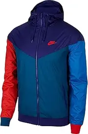 [Nike] Men's Windrunner Full Zip Jacket (Regency Purple/Blu Frce/XX-Large)