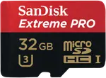 Sandisk 32GB Micro SD Extreme Pro Memory Card
