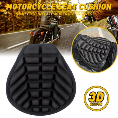 Motorcycle Cushion Seat Pad Fits 1983-2003 883 1200 Iron 883 XL Harley Sportster