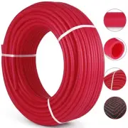 VEVOR Oxygen Barrier PEX Tubing - 1/2 Inch X 900 Feet Tube Coil - EVOH PEX-B Pip