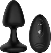 Anal Vibrator with Remote Control 7 Vibration Modes USB Charging Function Prostate Massager for Men and Women Waterproof Anal Plug Buttplug Anal Vibrators for Men and Women