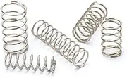 10pcs 304 Stainless Steel Compressed Spring Wire Diameter 1.2mm Rotor Return Spring External Diameter 6-10mm(80mm(5PCS),9mm)
