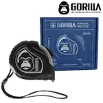 【GORILLA 紳士質人手工具】銀灰雙面全公分捲尺(五公尺自動煞車捲尺)