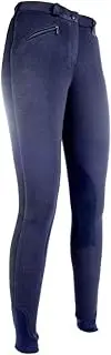 [HKM] Women's Penny Easy Riding Breeches, Womens, Reithose Penny Easy, White, 48 (EU)
