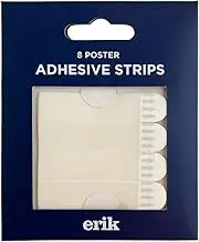 Grupo Erik Double-Sided Adhesive Tape Strips 8 Pieces - 8 Poster Strips Tape