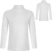 [iiniim] Base Layer Tops for Boys Girls Casual Sweatshirt Thermal Underwear Long Sleeve Cotton T-Shirt