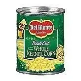 Del Monte Corn Whole Kernel Golden Sweet - 12 Pack