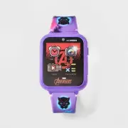 Marvel Black Panther Smartwatch Camera Purple Girls Interactive Smart Watch