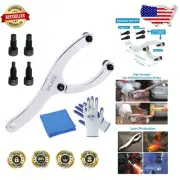 Lightweight Adjustable Spanner Wrench with Tools for Hydraulic Cylinder Tasks