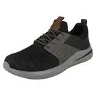 Men's Skechers Elasticated Lace Memory Foam Trainers : Delson 3.0 Cicada 210238