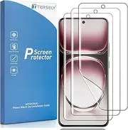 [3 Pack] T Tersely Screen Protector for Oppo Reno 12/Reno 12 Pro 5G (6.7 inch), Support Fingerprint Unlock Full Cover HYDROGEL Aqua Screen Protector Curved for Oppo Reno 12/12 Pro 2024