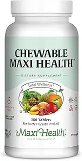 Chewable Multivitamins & Minerals - Natural Cherry Flavor - 180 Chewies - Kosher