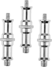 Angoily 3Pcs Threaded Screw Adapter for Flash Light Stand Durable Cold Shoe Adapter for Tripods and Photography Equipment Connection
