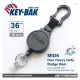 【詮國】KEY-BAK MID6系列 36”伸縮鑰匙圈 / D扣款--附識別證扣環 / 0006-0824